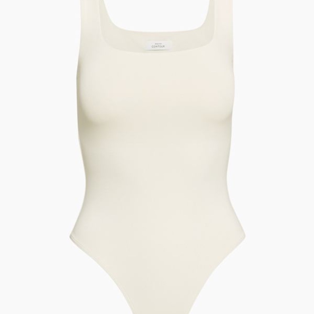 Aritzia Babaton⎜CONTOUR SQUARENECK BODYSUIT⎜MATTE PEARL